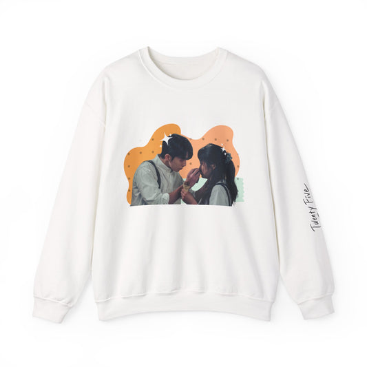 'Twenty Five Twenty One' Ice Cream Unisex Sweatshirt with Titled Sleeve