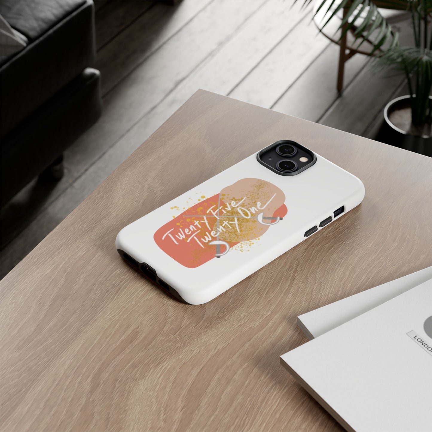 'Twenty Five Twenty One' Title Tough iPhone Case
