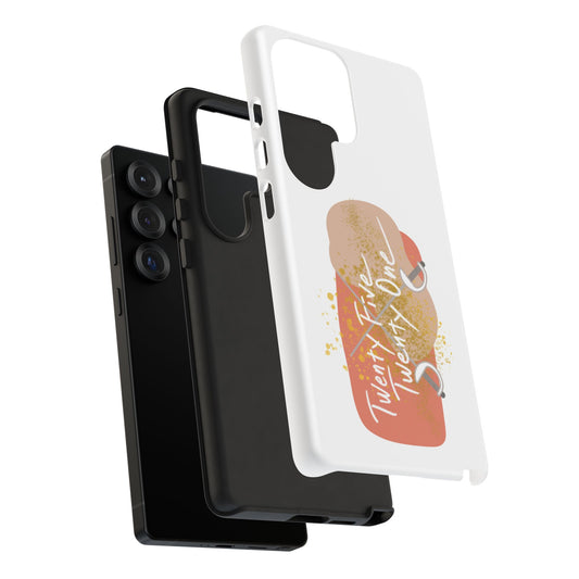 'Twenty Five Twenty One' White Tough Case for Samsung