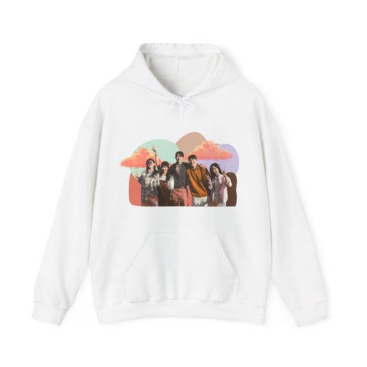 'Twenty Five Twenty One' Beach Scene Unisex Hoodie