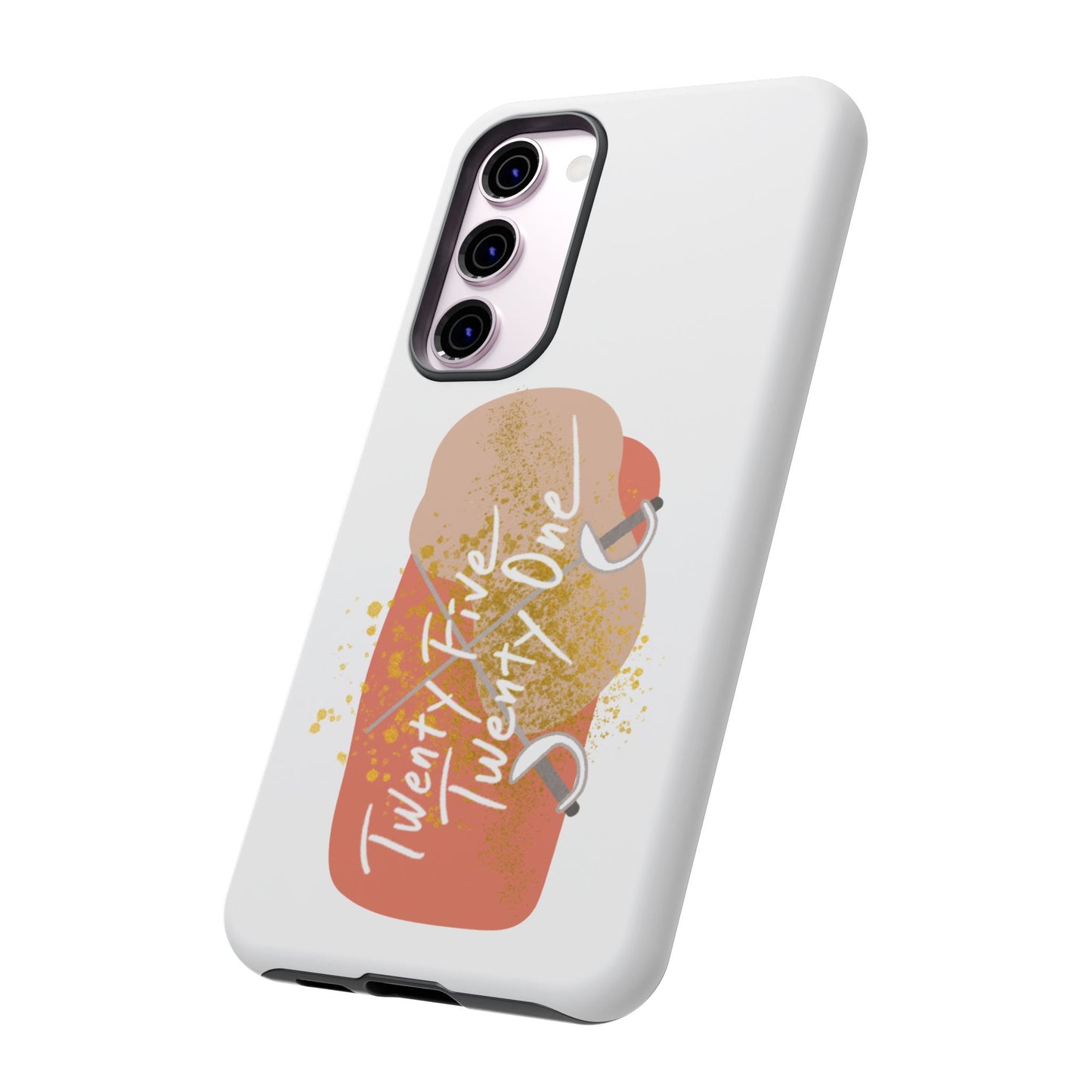'Twenty Five Twenty One' White Tough Case for Samsung