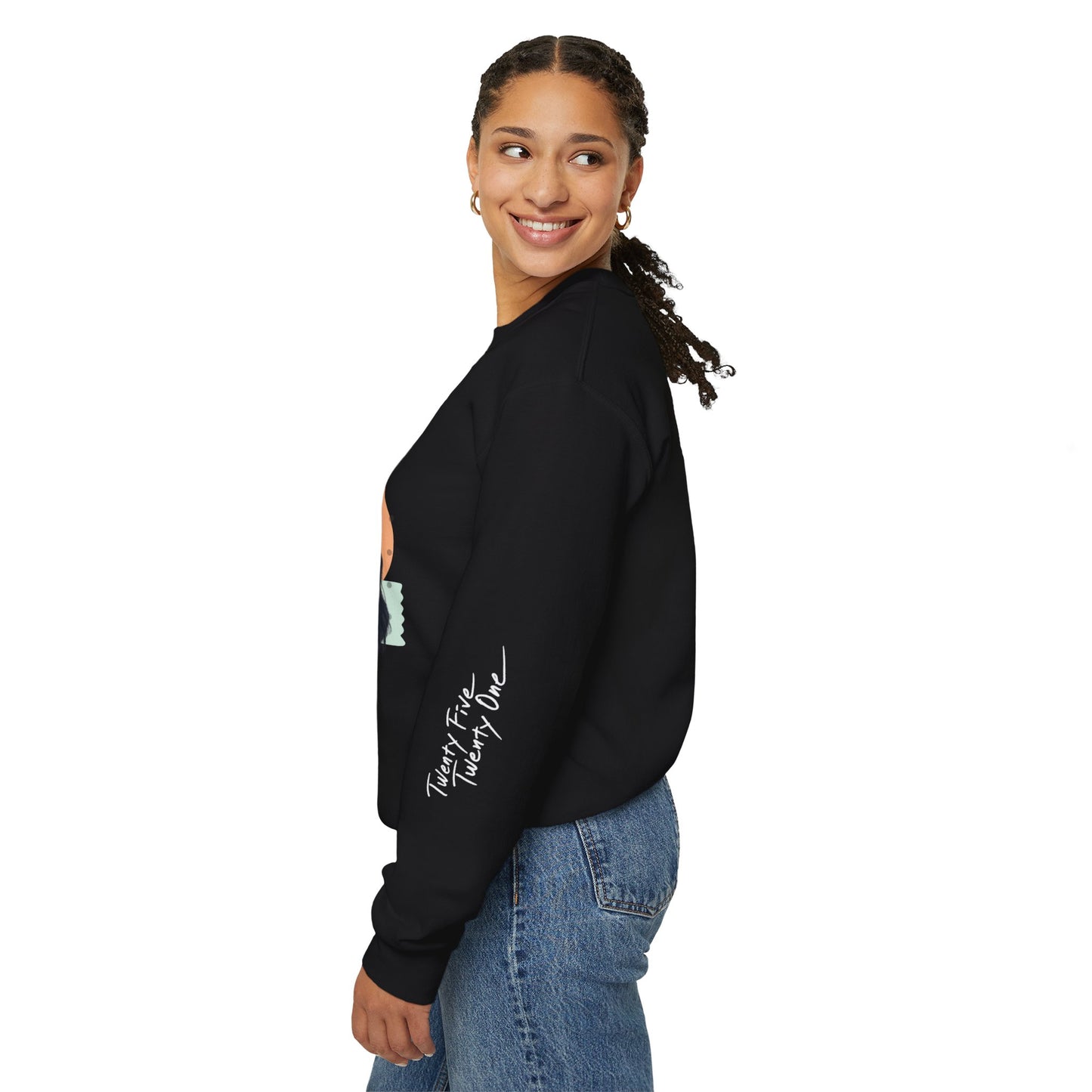 'Twenty Five Twenty One' Ice Cream Unisex Sweatshirt with Titled Sleeve