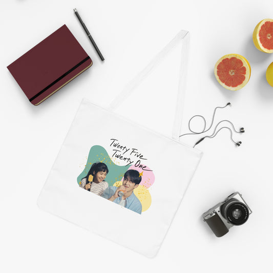 'Twenty Five Twenty One' Black Tote Bag