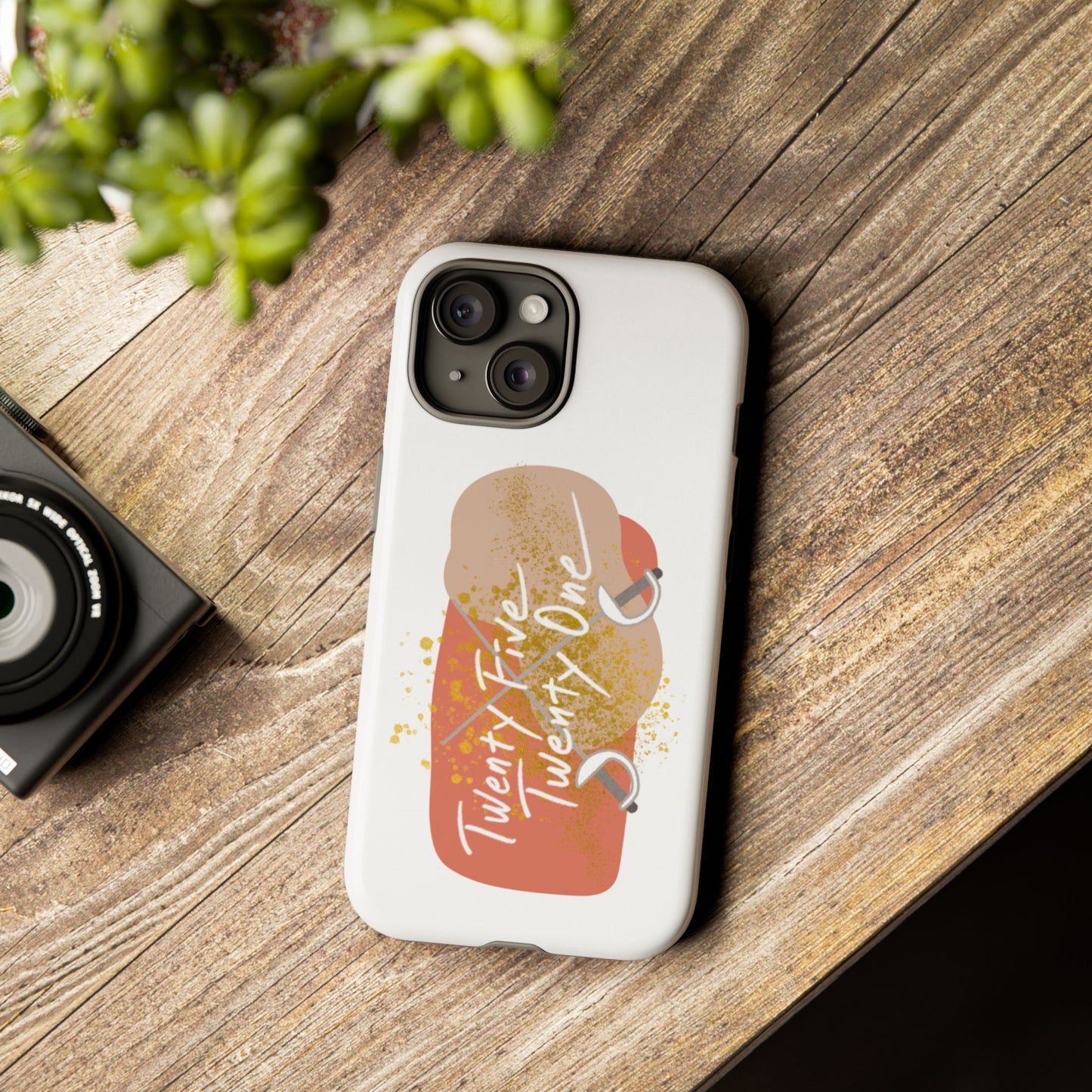 'Twenty Five Twenty One' Title Tough iPhone Case