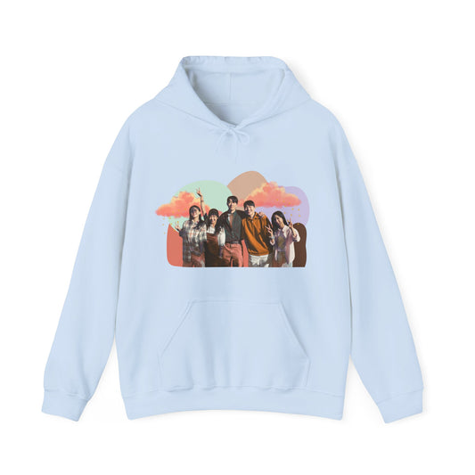 'Twenty Five Twenty One' Beach Scene Unisex Hoodie